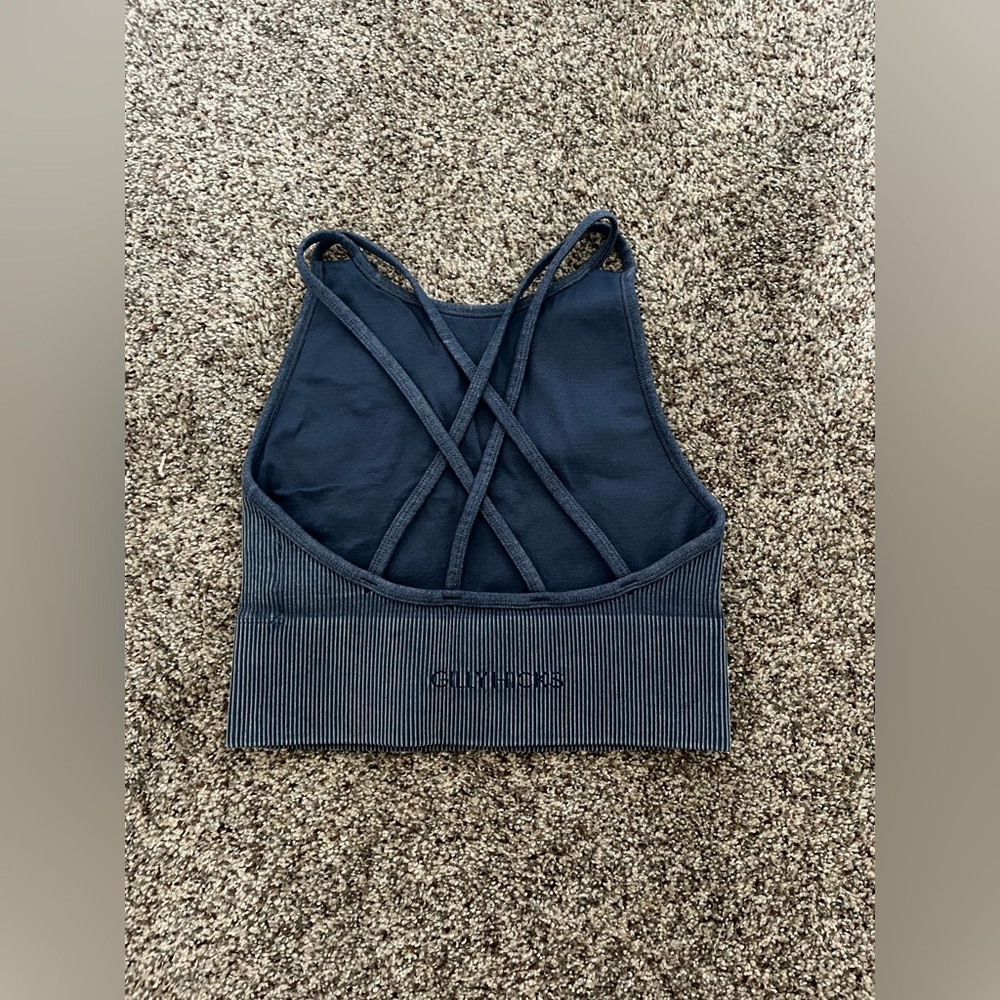 Blue Hollister Gilly Hicks Tank Top Size Small
